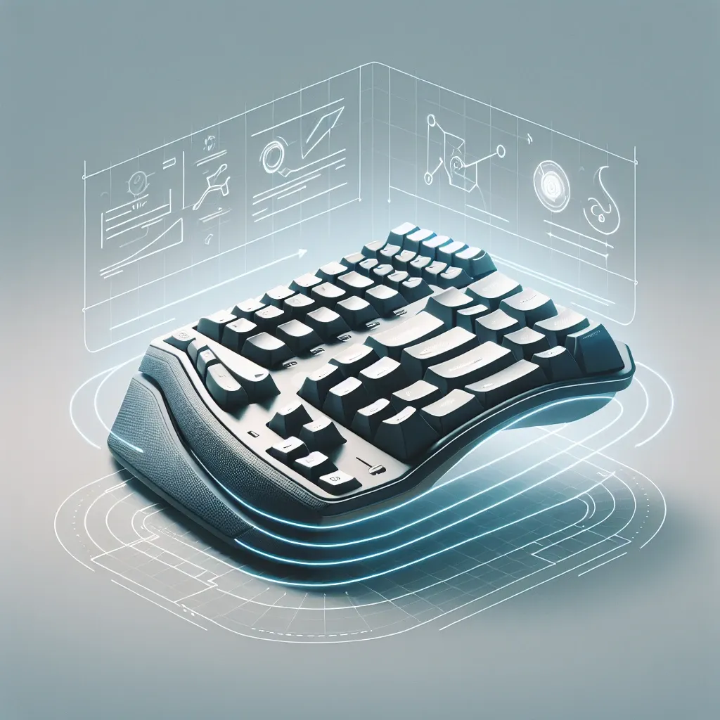 Dell lança teclado ergonômico inteligente com ajustes automáticos